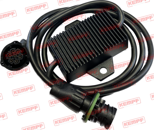 128087 Kempf LED Steuergerät 24V mit Blinkerfunktion, mit 7 pol. DIN Stecker